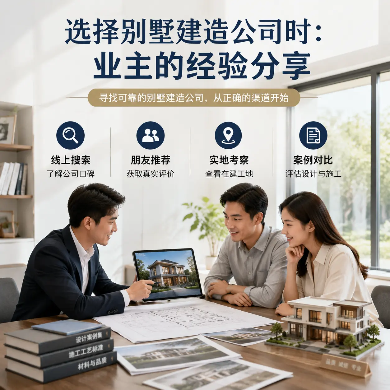 选择别墅建造公司时： 安龙 业主的经验分享