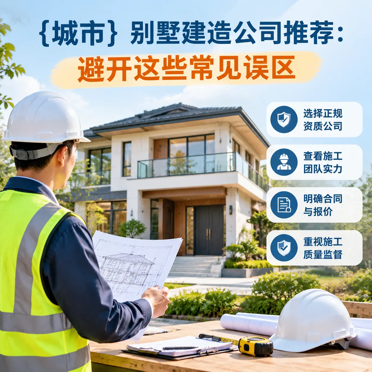 安龙 别墅建造公司推荐：避开这些常见误区