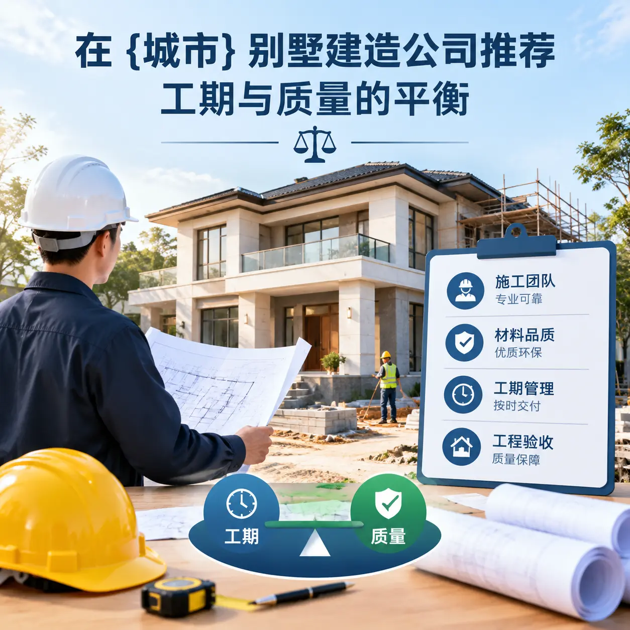 在 安龙 别墅建造公司推荐，工期与质量的平衡