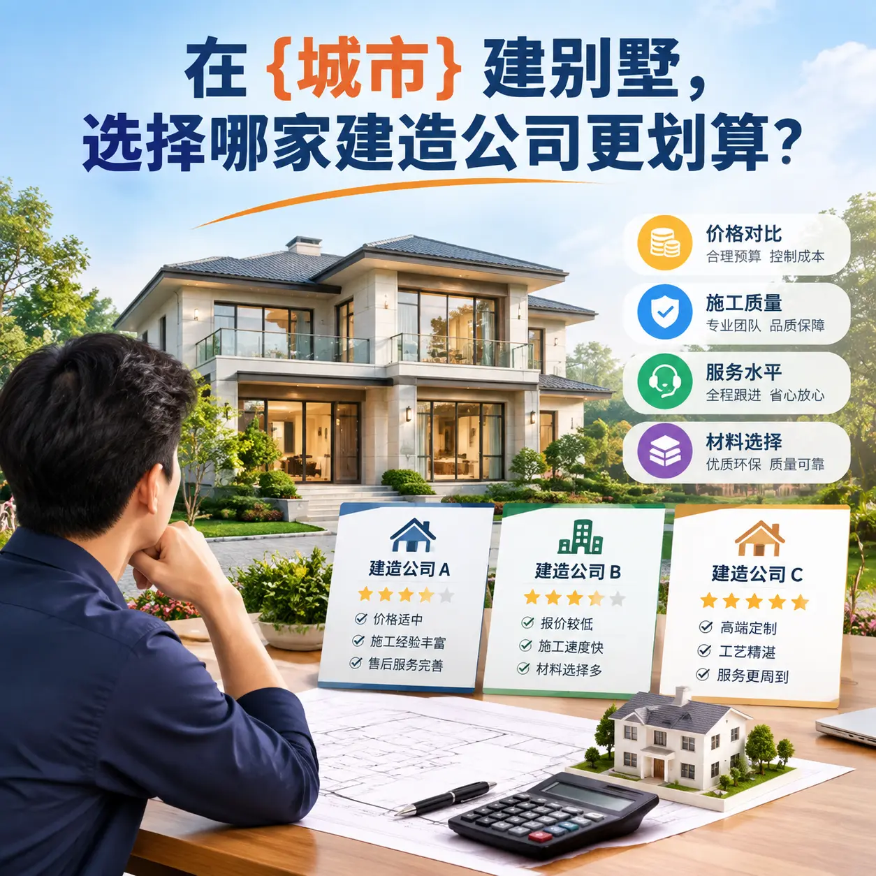 在 安龙 建别墅，选择哪家建造公司更划算？