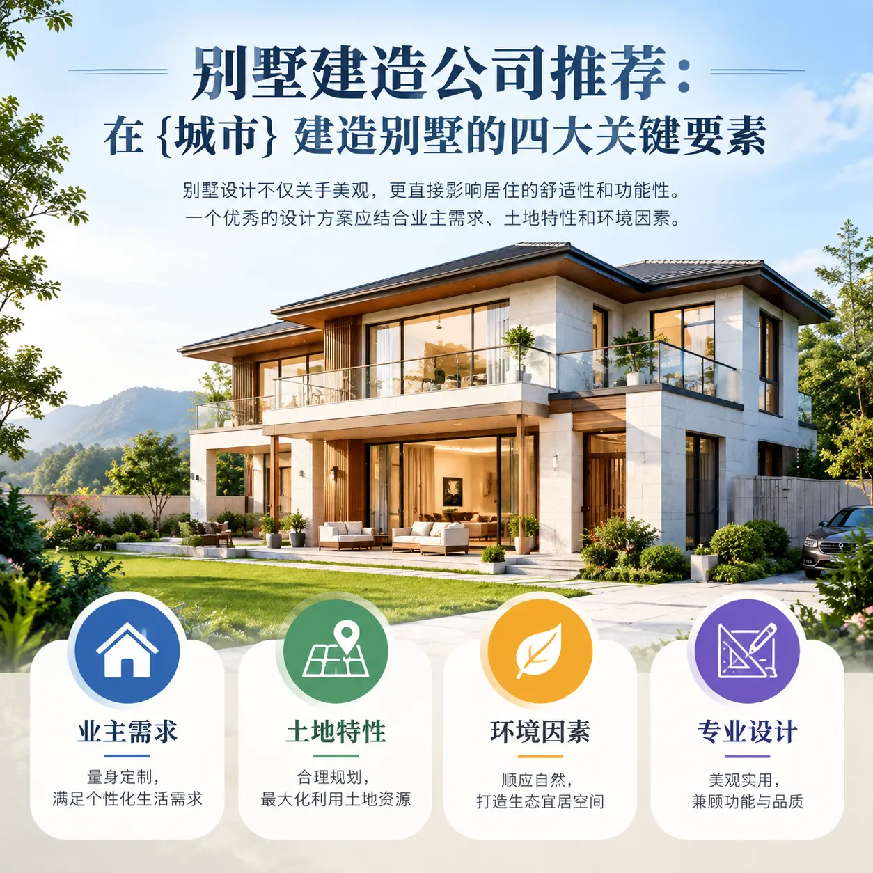 别墅建造公司推荐:在 安龙 建造别墅的四大关键要素