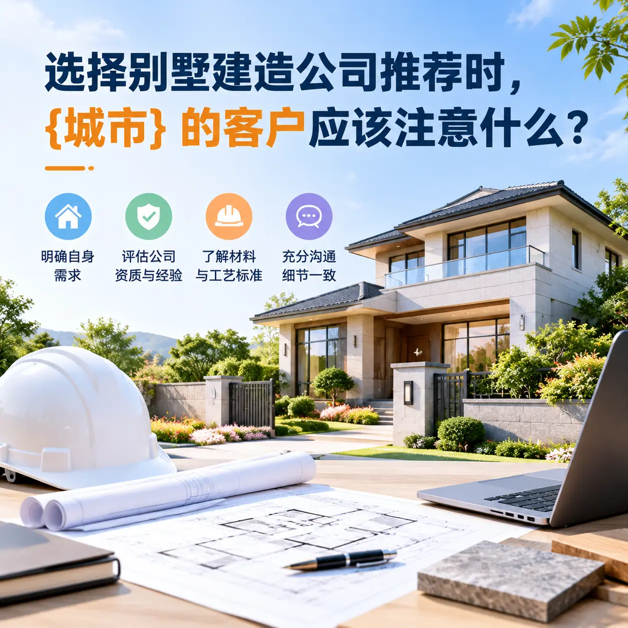 选择别墅建造公司推荐时,安龙 的客户应该注意什么?