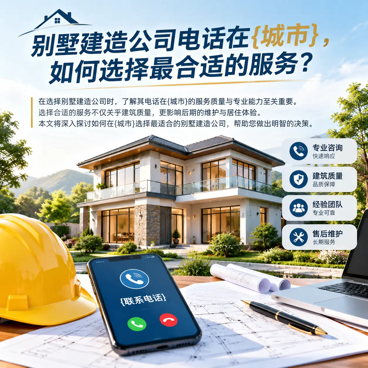 别墅建造公司电话在安龙,如何选择最合适的服务?