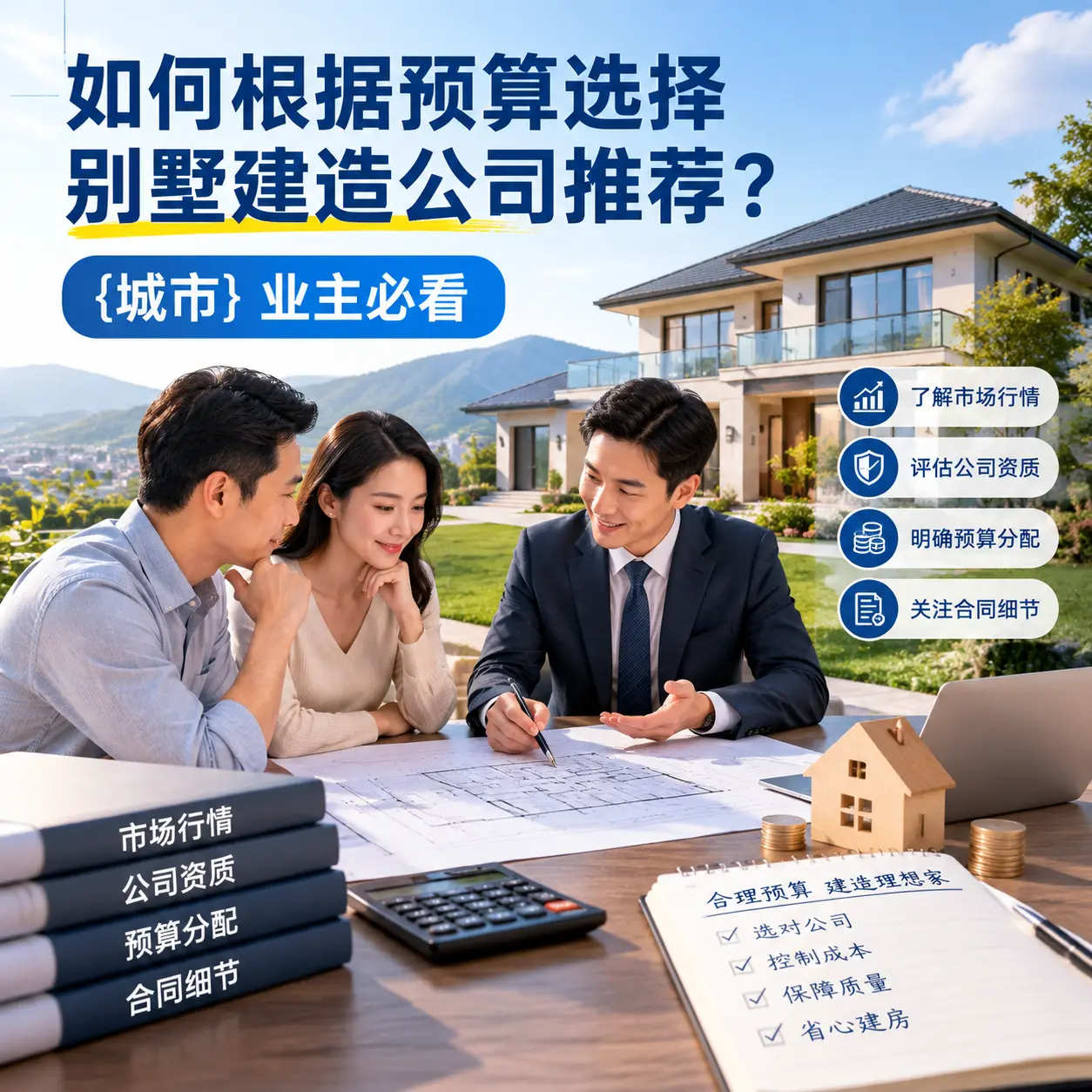 如何根据预算选择别墅建造公司推荐？ 安龙 业主必看
