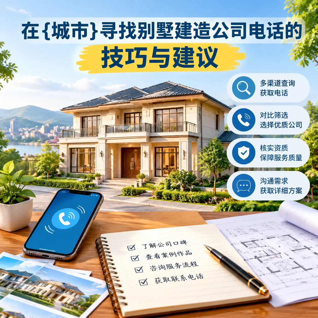 在安龙寻找别墅建造公司电话的技巧与建议