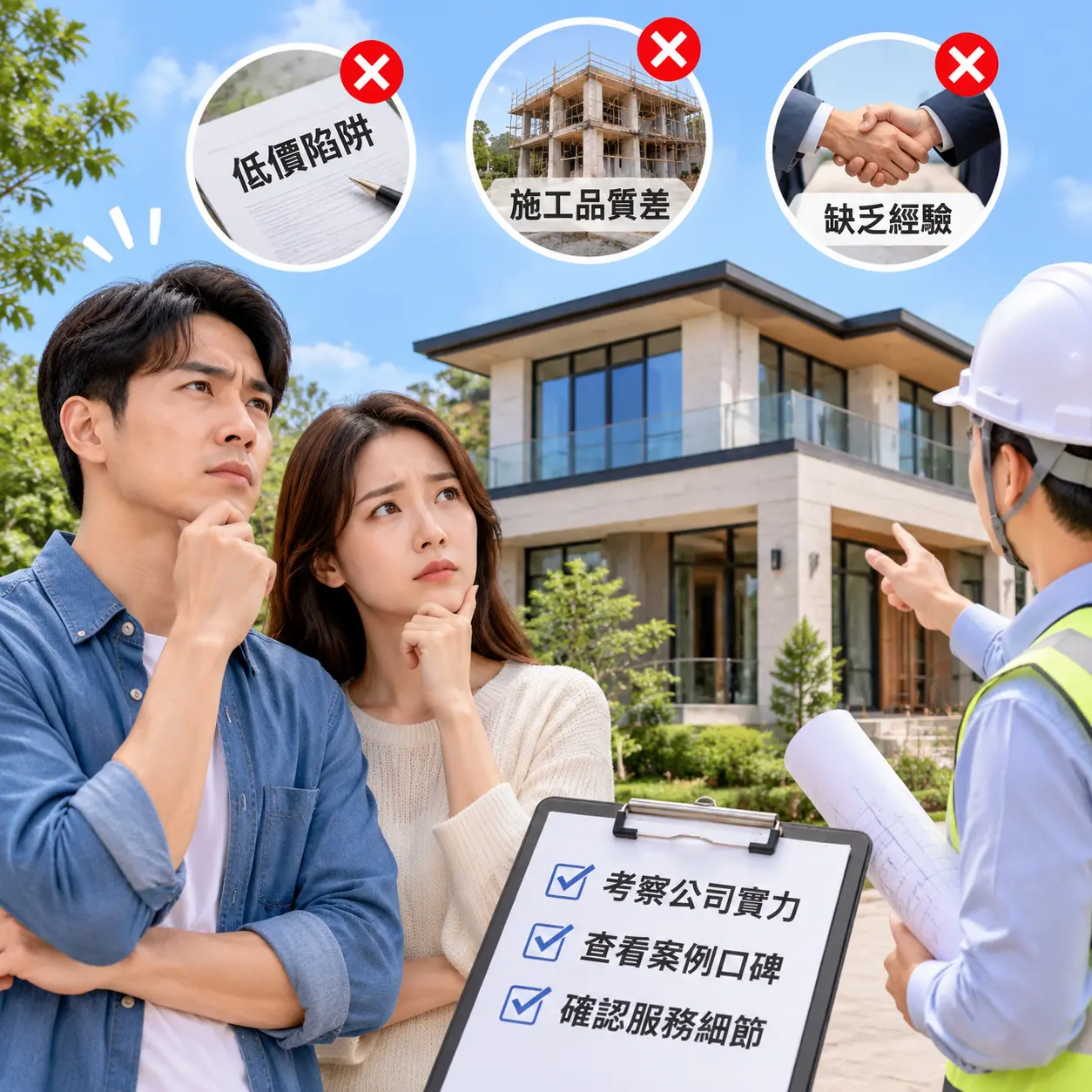如何在 安龙 选择最佳别墅建造公司推荐?